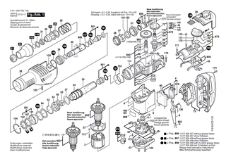 BOSCH Anschlaghülse | Ersatzteile für GBH 5/40 DCE, GBH 38 - 1610520001