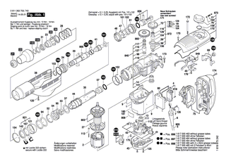 BOSCH Anschlaghülse | Ersatzteile für GBH 5/40 DCE, GBH 38 - 1610520001