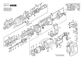 BOSCH Luftleitring | Ersatzteile f�r PBH 20-RLE, PBH 20-RF - 1610522008