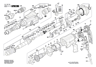BOSCH Aufnahmeh�lse | Ersatzteile f�r GBH 3-28 DRE, GBH 3-28 DFR - 1610590020