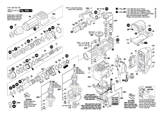 BOSCH Schutzh�lse | Ersatzteile f�r GBH 11 DE - 1610591014