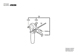 BOSCH Distanzscheibe | Ersatzteile f�r PSB 680-2 RPE | 2600100618