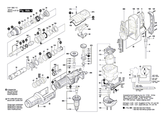 BOSCH Schutzh�lse | Ersatzteile f�r GBH 8-45 DV, GBH 8-45 D - 1610591051