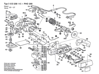 BOSCH Schrumpfschlauch | Ersatzteile f�r GGS 27, GGS 27 C - 1610712034