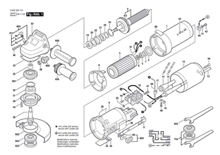 BOSCH Schrumpfschlauch | Ersatzteile f�r GGS 27, GGS 27 C - 1610712034