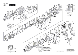 BOSCH Rillenkugellager | Ersatzteile f�r PBH 240 RE, PBH 220 RE - 1610905016