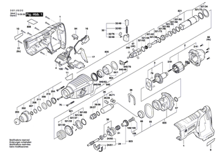 BOSCH Rillenkugellager | Ersatzteile f�r PBH 240 RE, PBH 220 RE - 1610905016