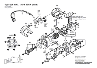 BOSCH Rillenkugellager 7x19x6 | Ersatzteile f�r GNF 45 CA, GFZ 14-35 A - 1610905025