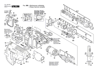 BOSCH Nadelh�lse | Ersatzteile f�r PBH 160, PBH 160 R - 1610910077