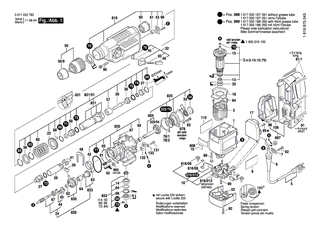 BOSCH Axialrillenkugellager | Ersatzteile f�r GBH 2-24 DS, GBH 2-24 DSE - 1610920007