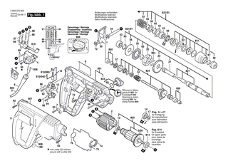 BOSCH Axialzylinderrollenlager | Ersatzteile f�r PBH 2RE, PBH 2R - 1610920012