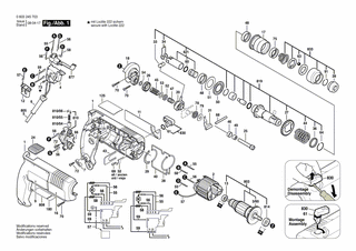 BOSCH Firmenschild | Ersatzteile f�r PBH 200 RE - 1611110390
