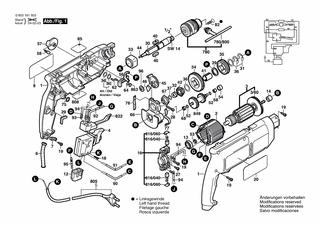 BOSCH Schalter | Ersatzteile für CSB 650-2 RE | 2607200190