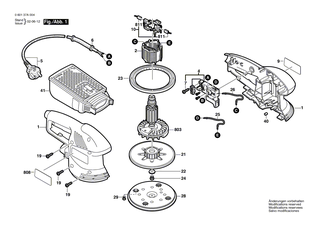 BOSCH Klebeschild | Ersatzteile f�r GBR 14 CA - 1611110855