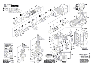 BOSCH Firmenschild | Ersatzteile f�r GSH 11 E - 1611110890