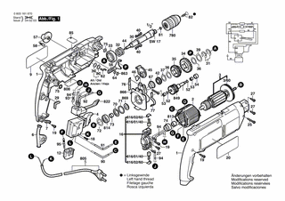 BOSCH Rastkappe | Ersatzteile für CSB 650-2 RE | 2601322013
