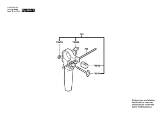 BOSCH Flachkeil | Ersatzteile f�r PSB 680-2 RE | 2602300034