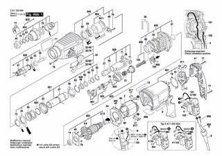 BOSCH Firmenschild GBH 2-26 DE | Ersatzteile f�r GBH 2-26...