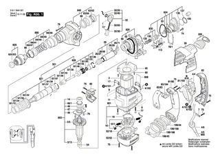 BOSCH Firmenschild GBH 3-28 DFR | Ersatzteile f�r GBH 3-28 DFR - 1611110Z42