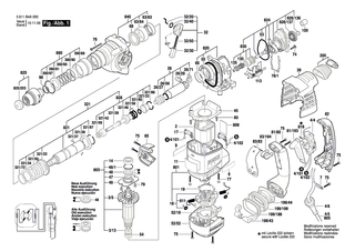BOSCH Firmenschild GBH 3-28 DFR | Ersatzteile f�r GBH 3-28 DFR - 1611110Z42