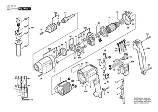 BOSCH Spannband �43 MM | Ersatzteile f�r GBM 13 HRE, GSB 1800-2 - 1611316006