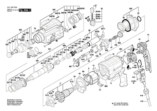 BOSCH Schaltkontakt | Ersatzteile für GSB 20-2, GSB 20-2 RE - 1611329024