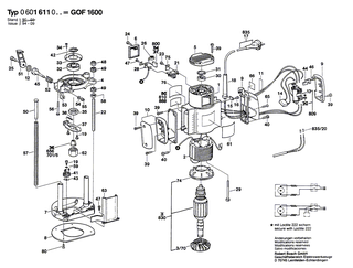 BOSCH Sicherungsblech | Ersatzteile f�r ELECTRONIC, Schlagbohrmaschine - 1611331007