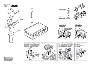 BOSCH Zusatzhandgriff | Ersatzteile f�r GBH 11 DE - 1612025043