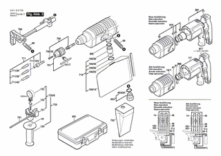 BOSCH Klemmhalter | Ersatzteile f�r GBH 2-20 REA, GAH 500...
