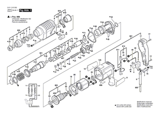 BOSCH Zahnwelle Z=6/10 | Ersatzteile f�r PBH 20-RLE, PBH 20-RF - 1613060010
