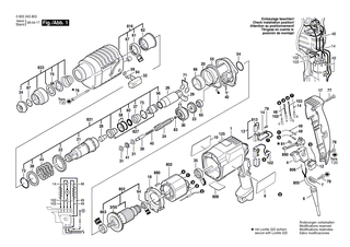BOSCH Schlagbolzen | Ersatzteile f�r PBH 20-RLE, PBH 20-RF - 1613124026