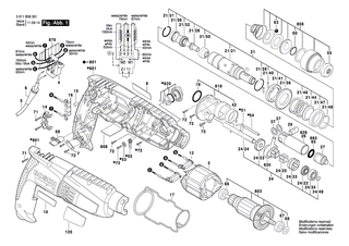 BOSCH Schlagbolzen | Ersatzteile f�r PBH 2500 RE, PBH 2600 RE - 1613124084