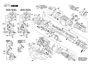 BOSCH Schaltschieber | Ersatzteile f�r GBH 36 V-LI, GBH 36 VF-LI - 1613231017