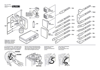 BOSCH Sterngriff M8 SCHWARZ | Ersatzteile f�r GNF 45 CA, GSH 5 CE - 1619P16922