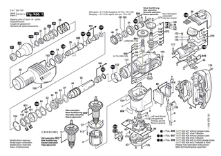BOSCH Schraube Mikroverkapselt | Ersatzteile f�r GBH 11 DE - 1613414021
