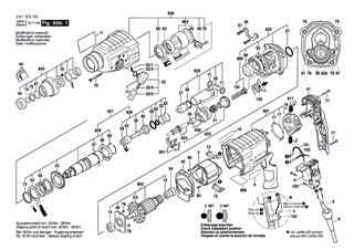 BOSCH Gewindefurchschraube | Ersatzteile f�r GBH 2-25 DV, TBH 260 - 1613435022