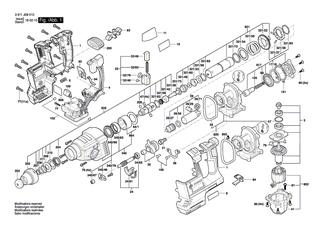 BOSCH Gewindefurchschraube | Ersatzteile f�r GBH 2-25 DV, TBH 260 - 1613435022