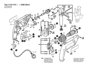 BOSCH Fl�gelschraube M6x(15)55 | Ersatzteile f�r GSB 16 RE, GBM 13-2 - 1613480007
