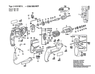 BOSCH Fl�gelschraube M6x(15)55 | Ersatzteile f�r GSB 16 RE, GBM 13-2 - 1613480007