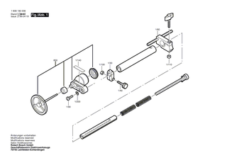 BOSCH Fl�gelschraube M6x25 MM | Ersatzteile f�r GOF 1200 A, GOF 1200 - 1613480009