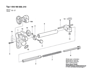 BOSCH Klemmschraube | Ersatzteile f�r Teilesatz, Absaugvorrichtung - 1613481003
