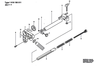 BOSCH Klemmschraube | Ersatzteile f�r Teilesatz, Absaugvorrichtung - 1613481003