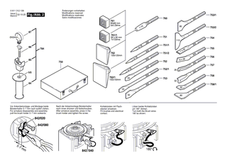 BOSCH Hammerschraube M8x40 MM | Ersatzteile fr GBM 13 HRE, GSB 1800-2 - 1613490002