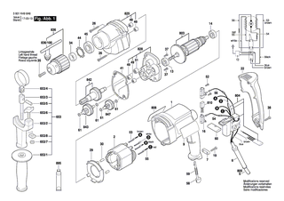 BOSCH Gewindebolzen M8 | Ersatzteile f�r GBM 13 HRE, Bohrmaschine - 1613521001