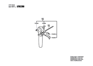 BOSCH Ausgleichscheibe 0,3 MM | Ersatzteile für CSB 700-2 RE | 2600100607