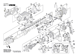 BOSCH Polschuh 230V | Ersatzteile für PBH 300 E, GBH 4 DFE - 1614220117