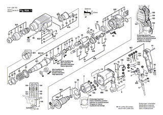 BOSCH Polschuh 220-230V | Ersatzteile f�r GBH 2 S, GBH 2 SE - 1614220172