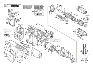 BOSCH Verbindungsleitung L=260 MM ROT | Ersatzteile f�r GBH 24 VRE, GBH 24 VFR - 1614416012