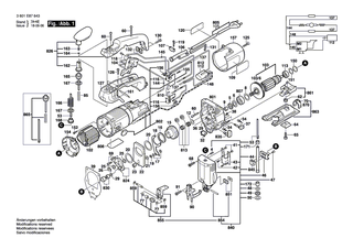 BOSCH Elektr Leitung L=233 MM WEISS | Ersatzteile f�r GST 60 PB, GST 85 PBAE - 1614431010