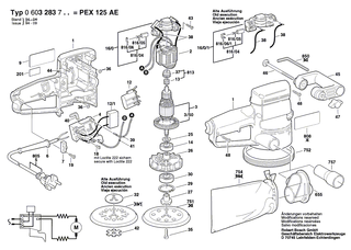 BOSCH Elektr Leitung L=233 MM WEISS | Ersatzteile f�r GST 60 PB, GST 85 PBAE - 1614431010